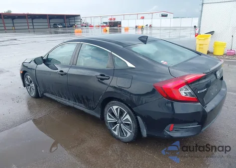 2017 Honda Civic Ex-L z USA, uszkodzony, nr VIN 19XFC1F77HE003105